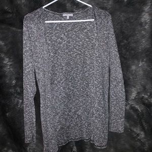 Grey and White Speckled Cardigan